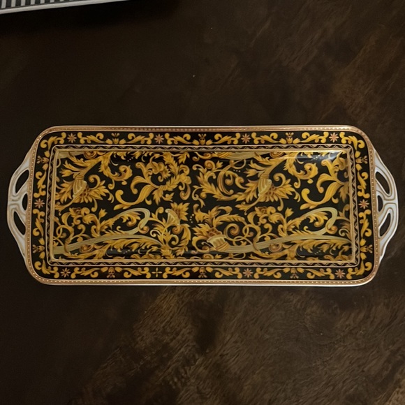 MARRAKESH FINE PORCELAIN TRAY BY CASA ELITE - Picture 2 of 8